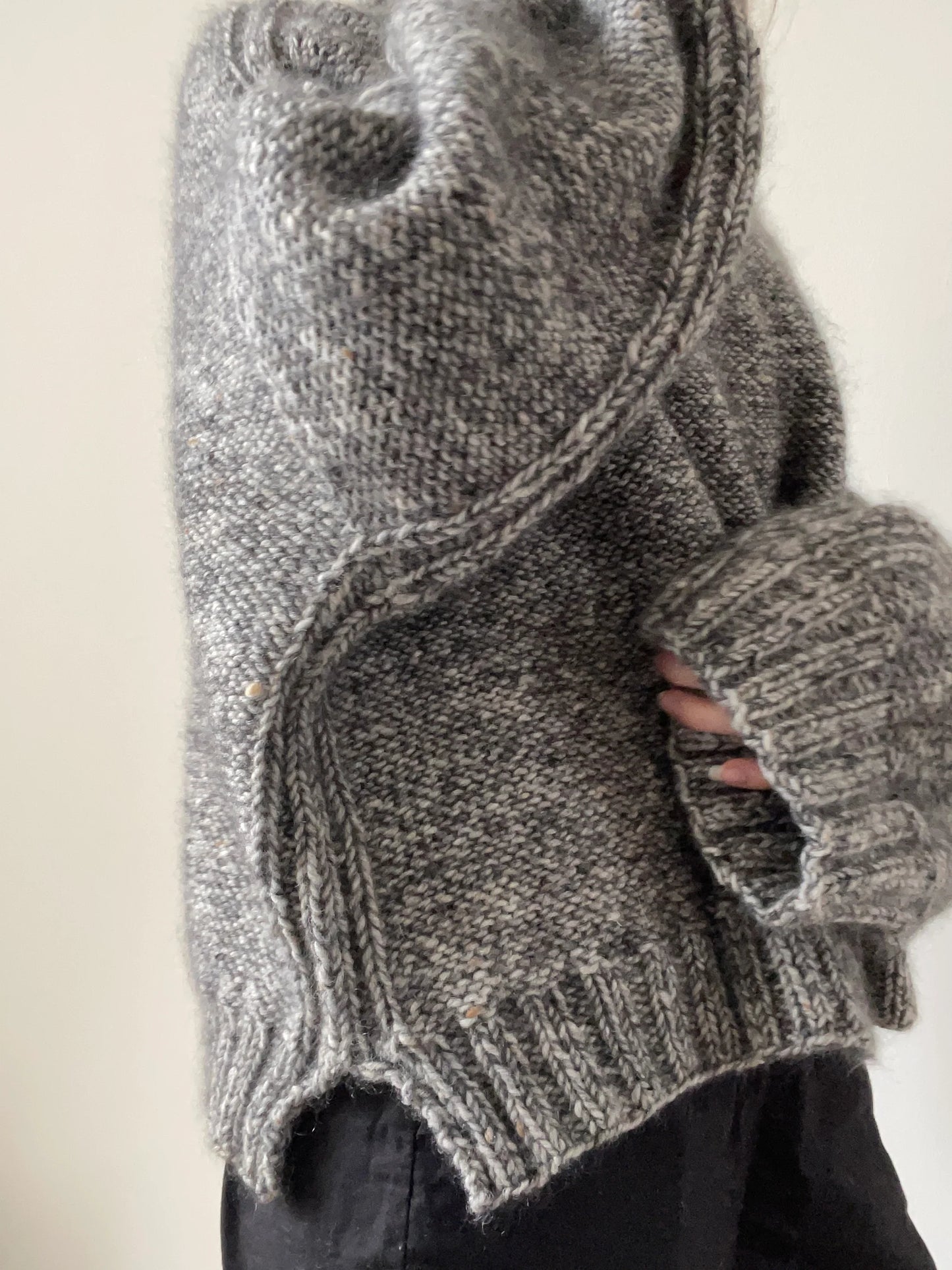 Bawi Sweater garnkit [Aran Tweed/Silk mohair]
