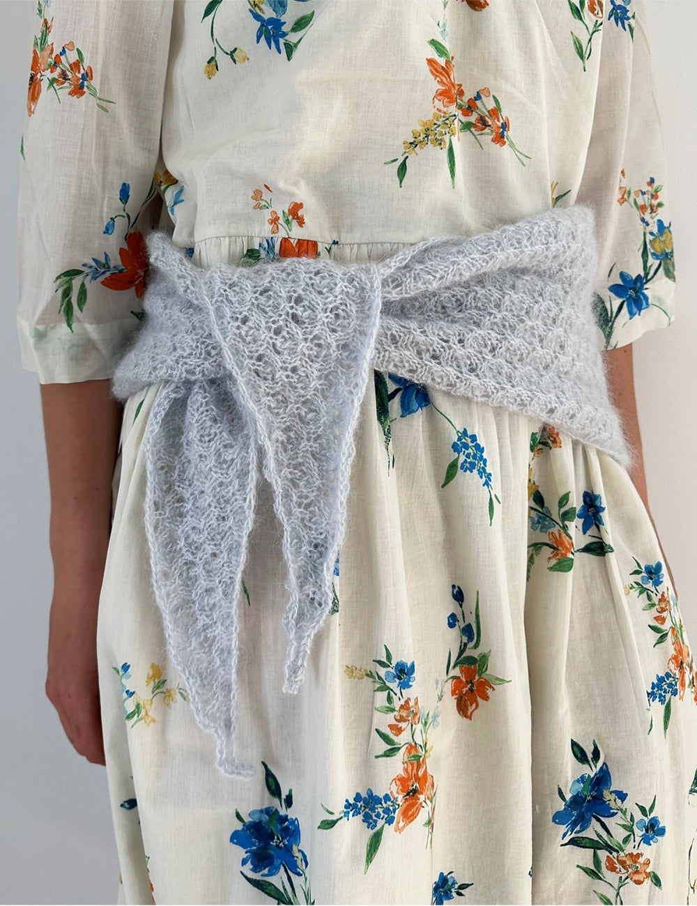 Bellis Scarf garnkit [Alpakka følgetråd/Tilia]