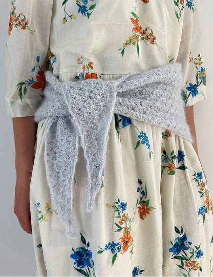 Bellis Scarf garnkit [Alpakka følgetråd/Tilia]