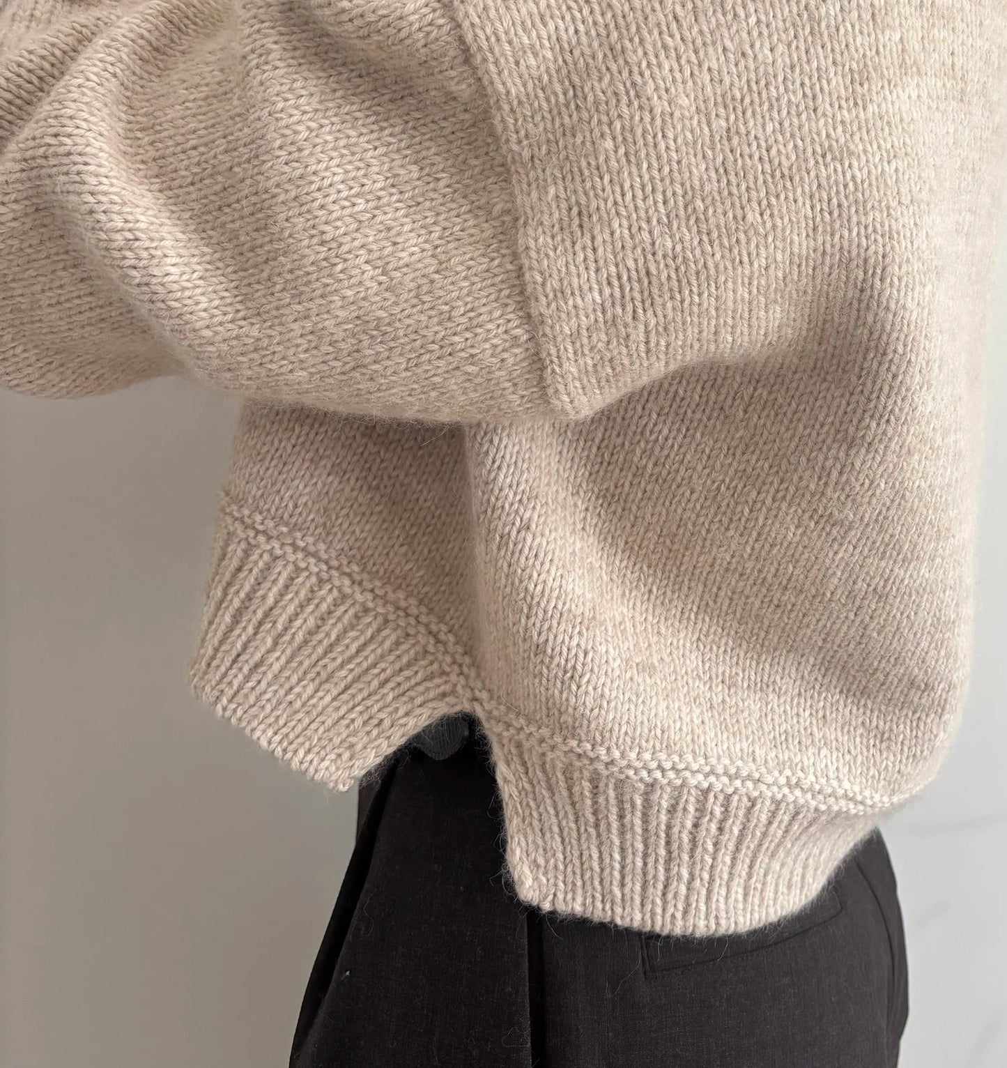 Bruges Cardigan garnkit [Peruvian/Tilia]