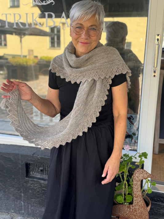Camomille sjal garnkit [Tvinni/Alpaca 1]