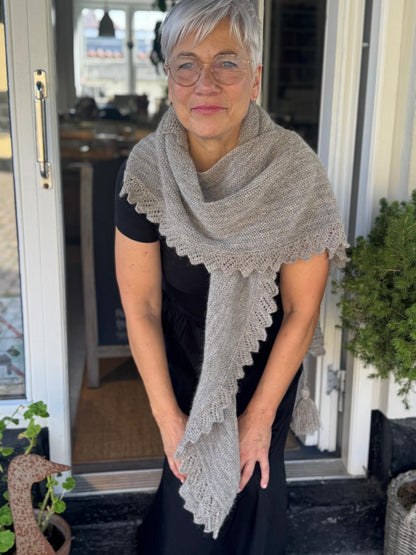 Camomille sjal garnkit [Tvinni/Alpaca 1]