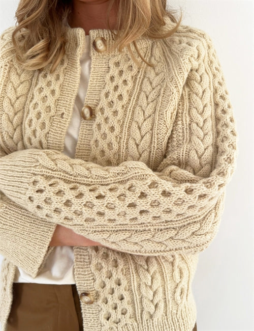 Cara Cardigan garnkit [Jensen garn]