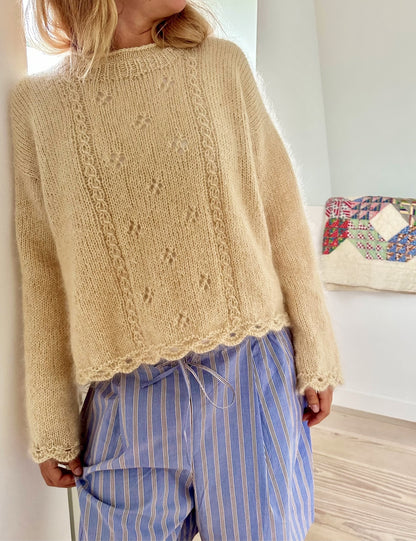 Clover Sweater garnkit [Silk mohair/Tvinni]