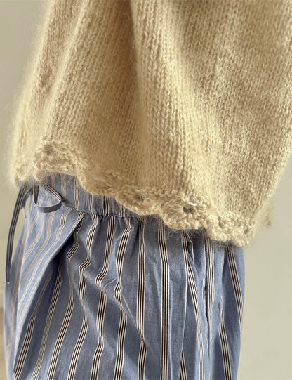 Clover Sweater garnkit [Silk mohair/Tvinni]