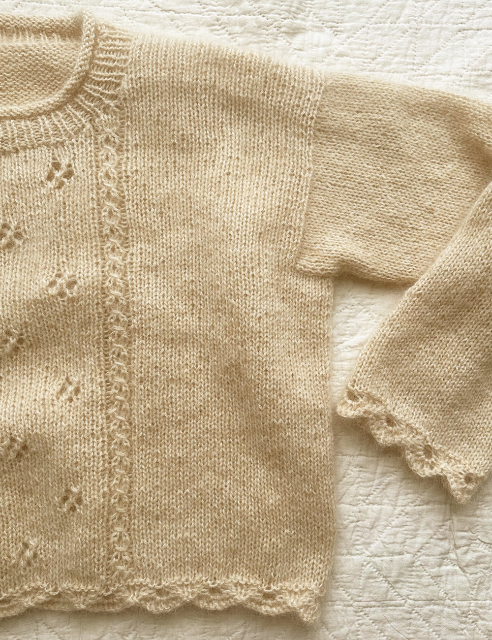 Clover Sweater garnkit [Silk mohair/Tvinni]