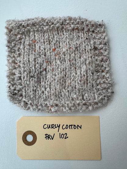 Plain Yoke Tee 19 garnkit [Curly Cotton]