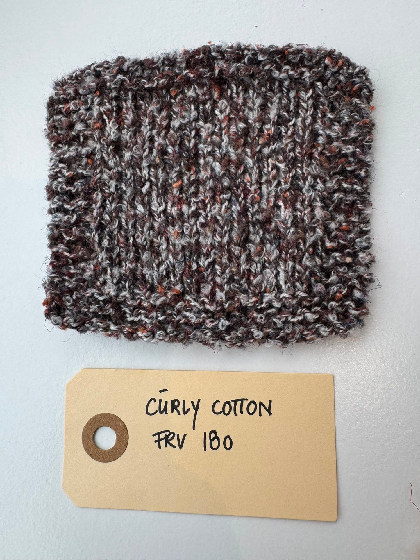 Plain Yoke Tee 19 garnkit [Curly Cotton]