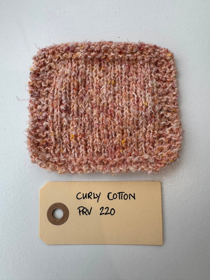 Plain Yoke Tee 19 garnkit [Curly Cotton]