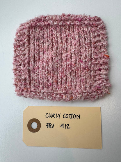 Plain Yoke Tee 19 garnkit [Curly Cotton]