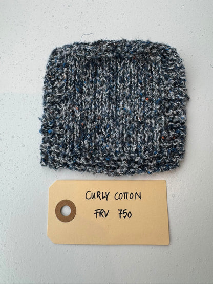 Plain Yoke Tee 19 garnkit [Curly Cotton]