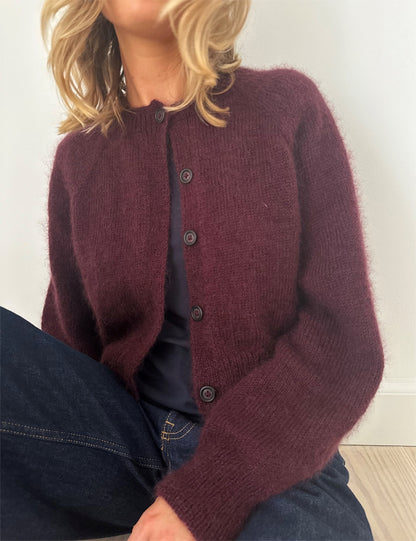 Darcy Cardigan garnkit [Highland/Silk mohair]