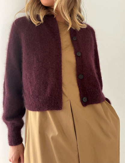 Darcy Cardigan garnkit [Highland/Silk mohair]