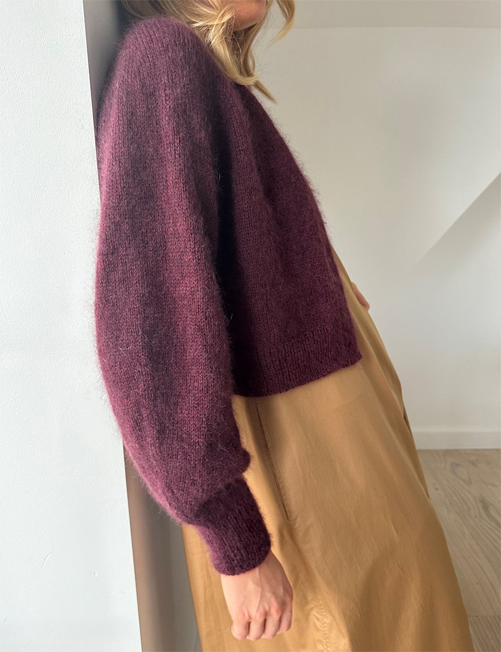 Darcy Cardigan garnkit [Highland/Silk mohair]