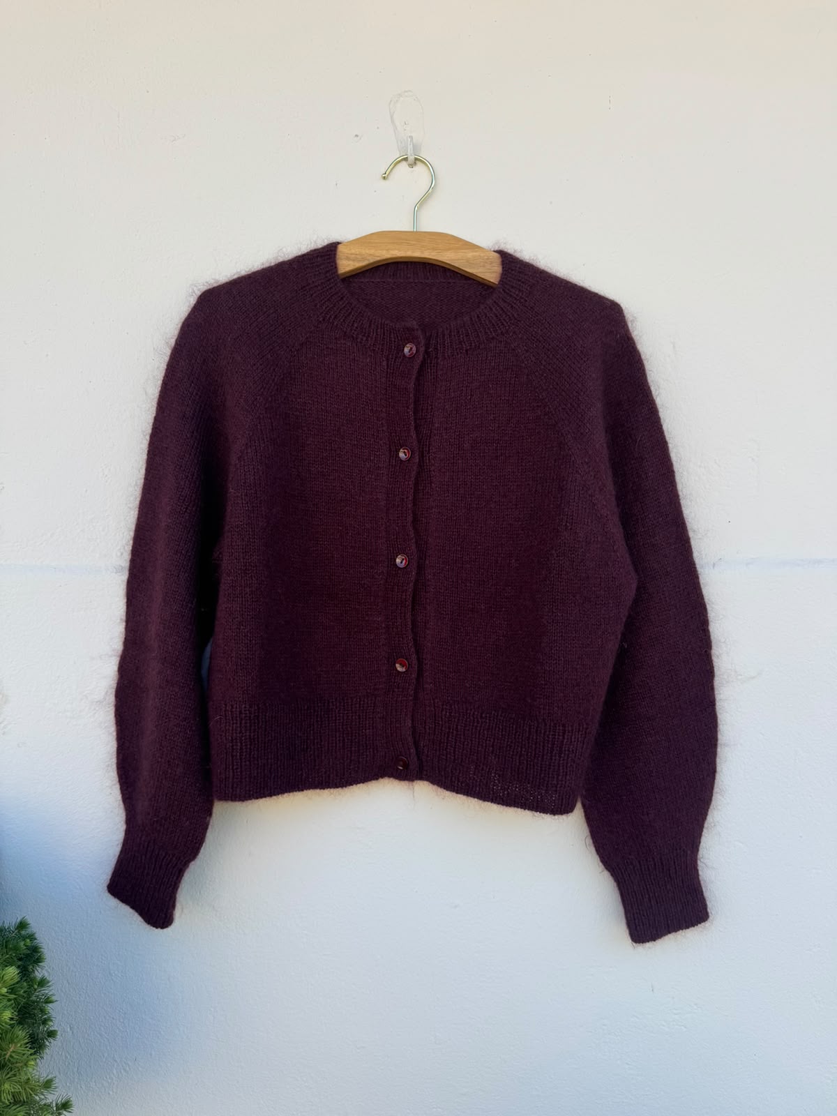 Darcy Cardigan garnkit [Tvinni/Isager Silk mohair]