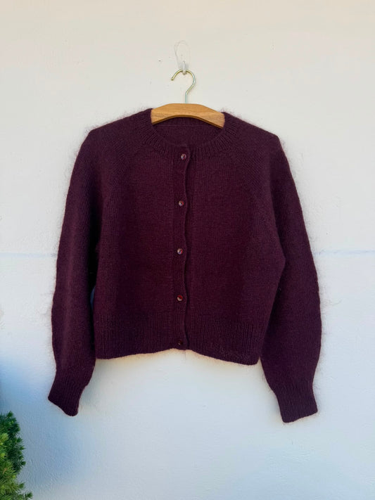 Darcy Cardigan garnkit [Tvinni/Isager Silk mohair]