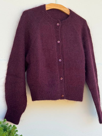 Darcy Cardigan garnkit [Tvinni/Isager Silk mohair]