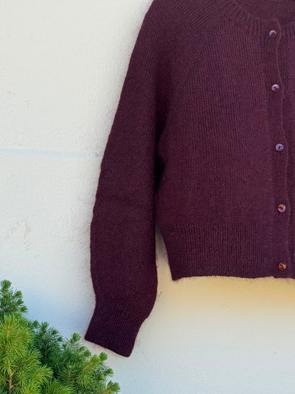 Darcy Cardigan garnkit [Tvinni/Isager Silk mohair]