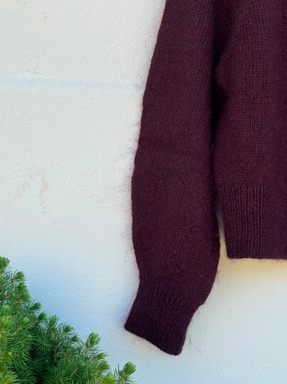 Darcy Cardigan garnkit [Tvinni/Isager Silk mohair]