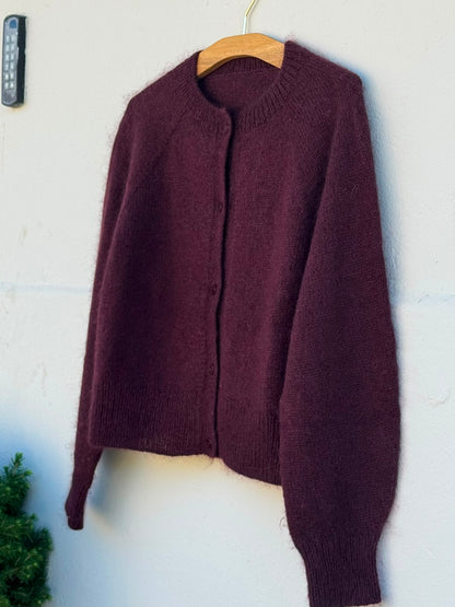 Darcy Cardigan garnkit [Tvinni/Isager Silk mohair]