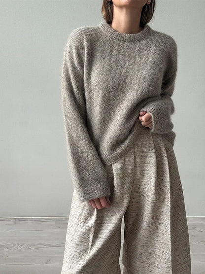 ESSENTIAL_LOOP_SWEATER garnkit [Isager Soft fine/Isager Silk mohair]