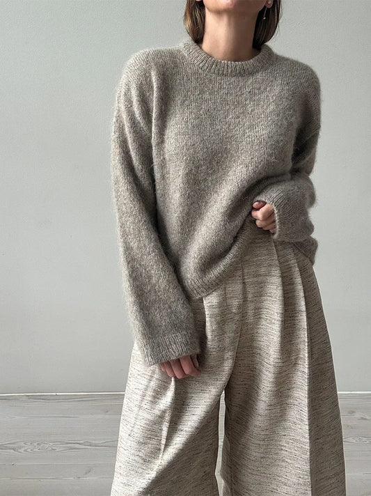 ESSENTIAL_LOOP_SWEATER garnkit [Isager Soft fine/Isager Silk mohair]