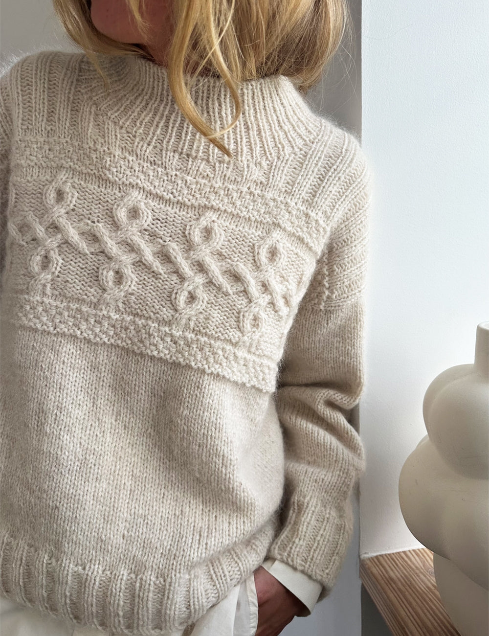 Edith Sweater garnkit [Tynn Peer Gynt/Isager Silk mohair]