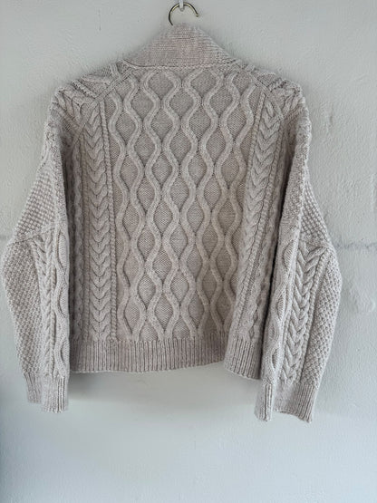 Fisherman Cardigan garnkit [Peruvian]
