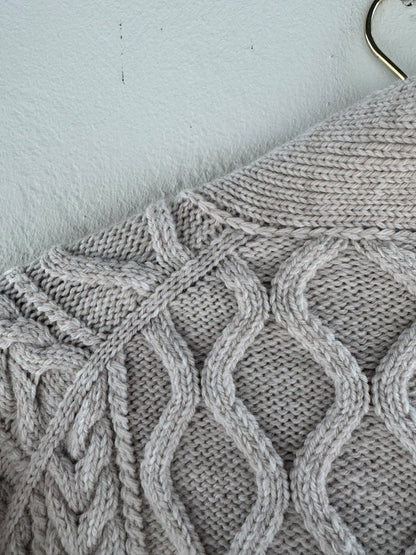 Fisherman Cardigan garnkit [Peruvian]
