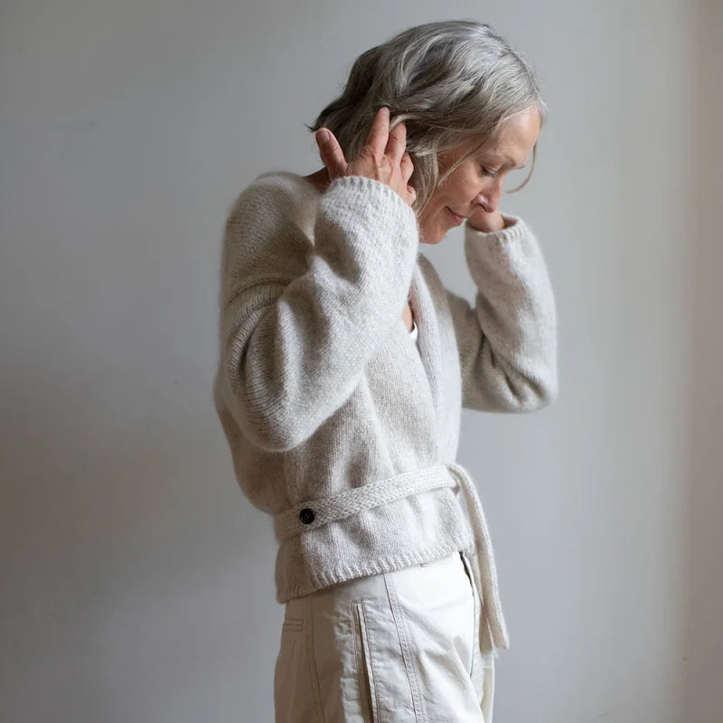 Fold Wrap garnkit [Atlas/Isager Silk mohair]