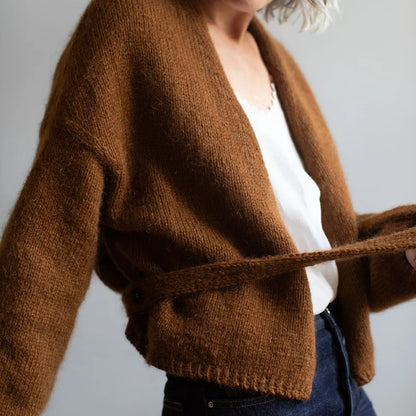 Fold Wrap garnkit [Atlas/Isager Silk mohair]