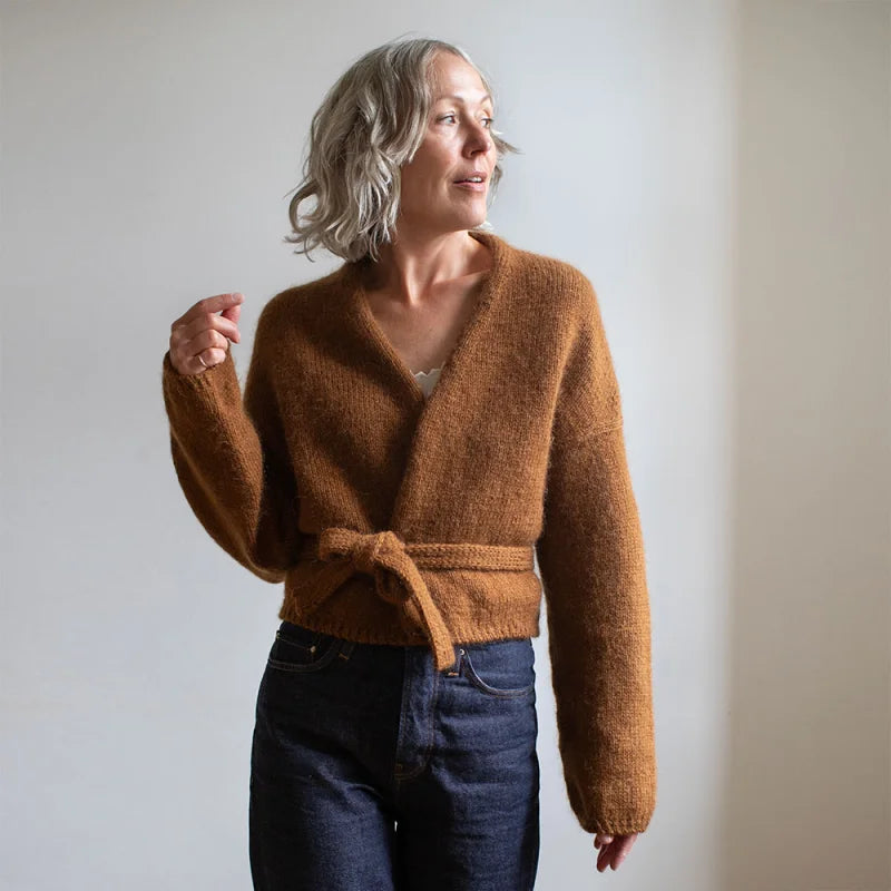 Fold Wrap garnkit [Atlas/Isager Silk mohair]