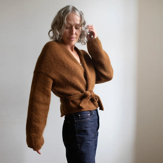 Fold Wrap garnkit [Atlas/Isager Silk mohair]