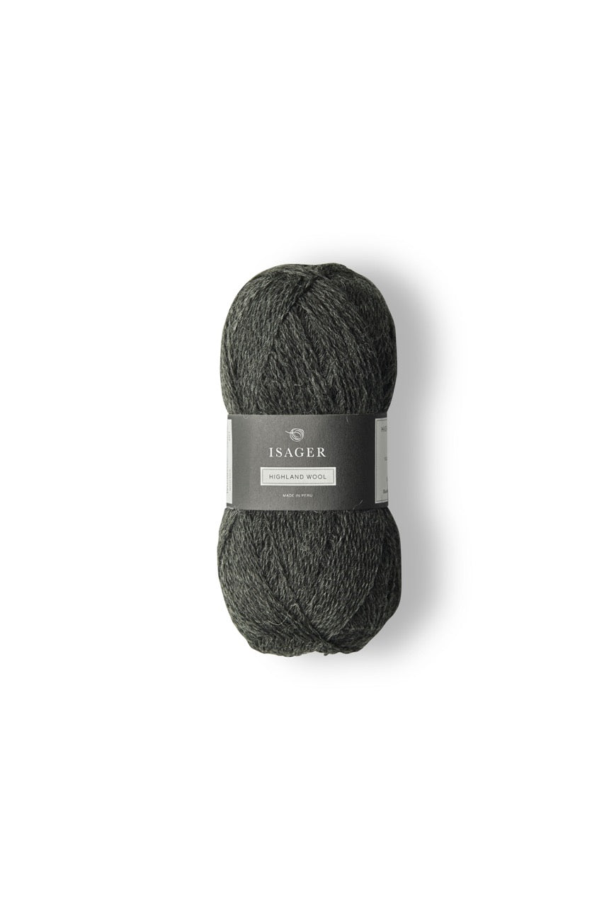 Highland Wool - farve CHARCOAL