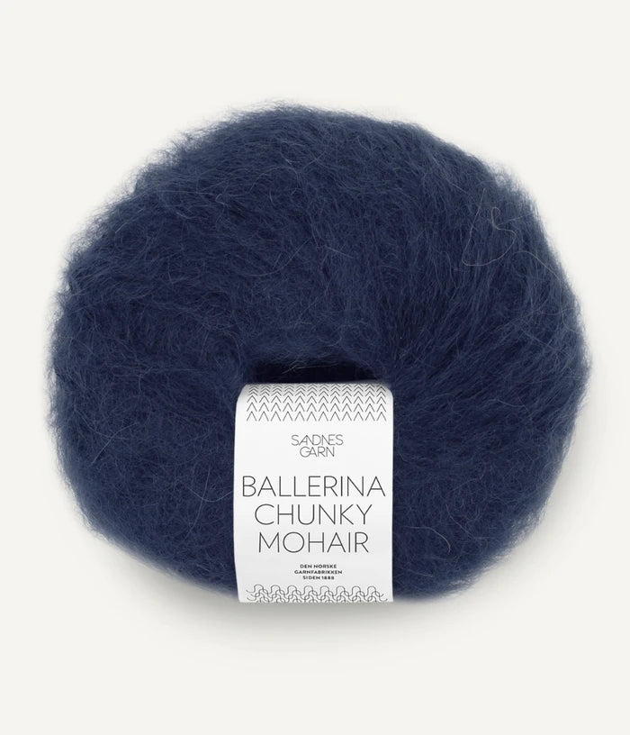 Ballerina Chunky Mohair - farve 5581 Blue