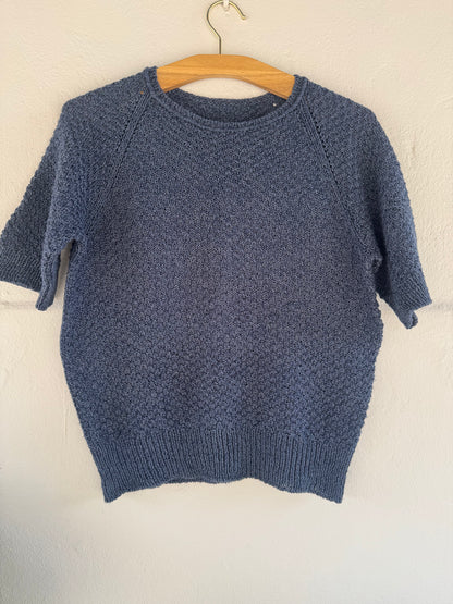 Pearl Tee garnkit [Bomulin/Mulberry Silk]