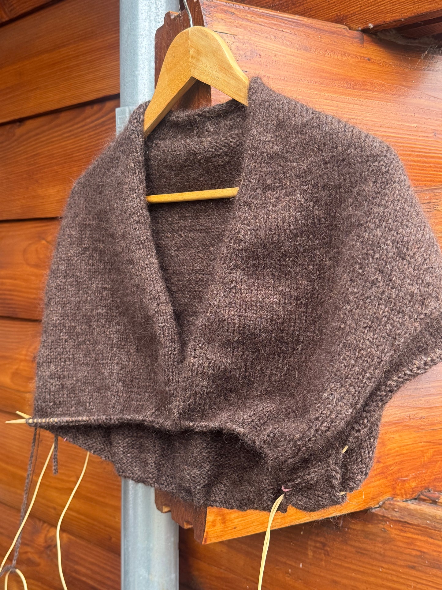 Fold Wrap garnkit [Alpaca 3/Isager Silk mohair]