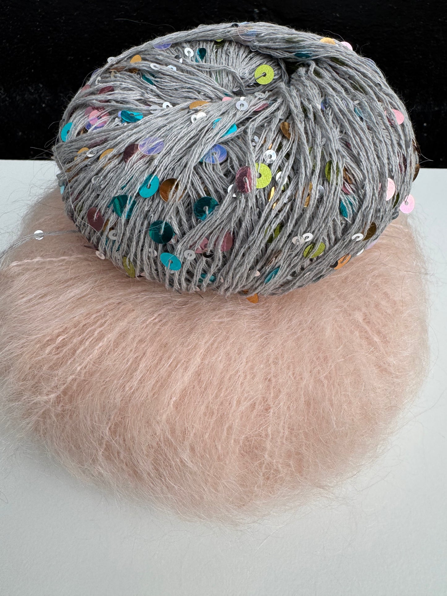 Kit Rookie sweater - lys rosa med unicorn Paljett