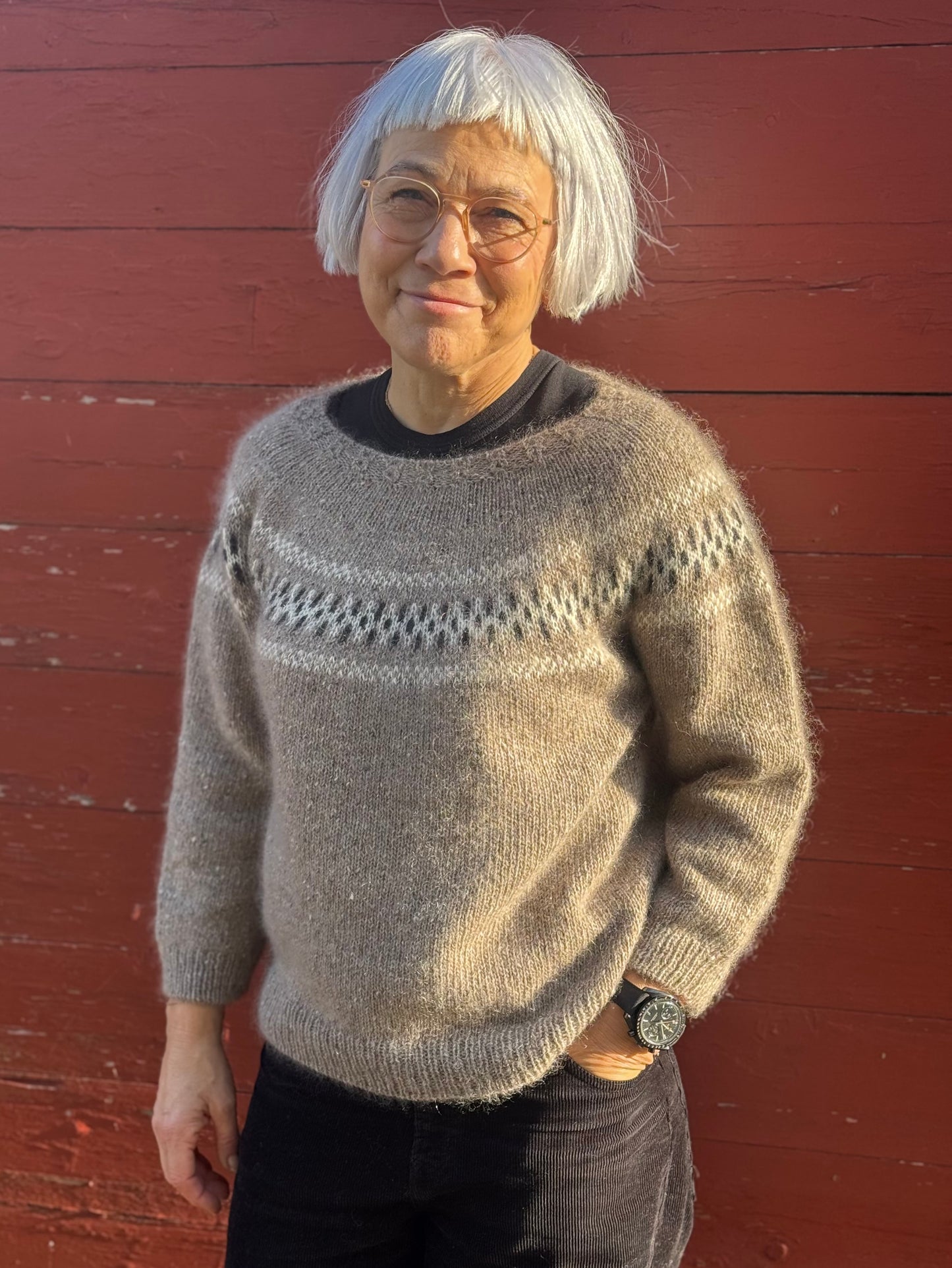 Jane B garnkit [Isager Tweed/Isager Silk mohair]