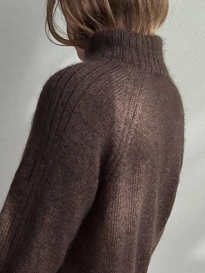 LANE_LOOP_HIGHNECK garnkit [Merilin/Isager Silk mohair]