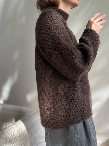 LANE_LOOP_HIGHNECK garnkit [Merilin/Isager Silk mohair]