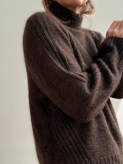 LANE_LOOP_HIGHNECK garnkit [Merilin/Isager Silk mohair]