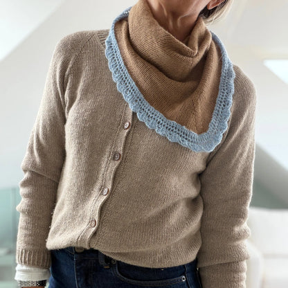 Lucy Lace Scarf garnkit [Sandnes Cashmere]