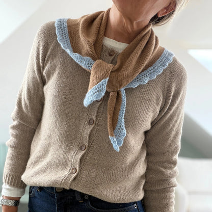 Lucy Lace Scarf garnkit [Sandnes Cashmere]