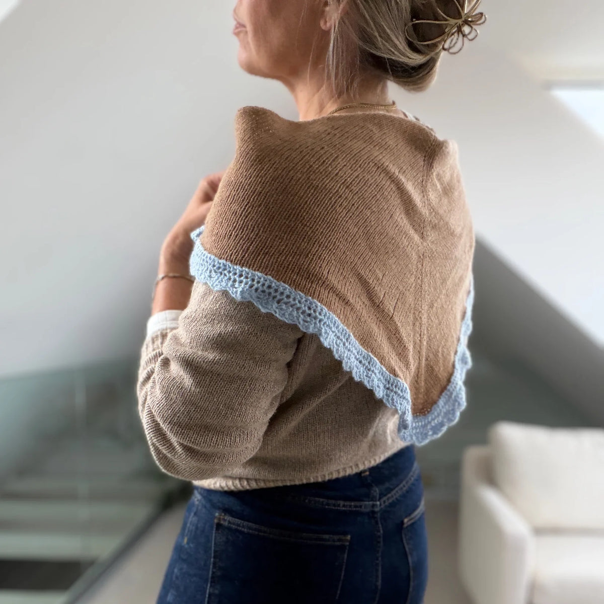 Lucy Lace Scarf garnkit [Sandnes Cashmere]