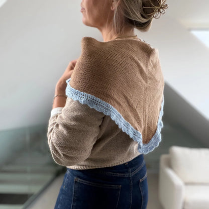 Lucy Lace Scarf garnkit [Sandnes Cashmere]