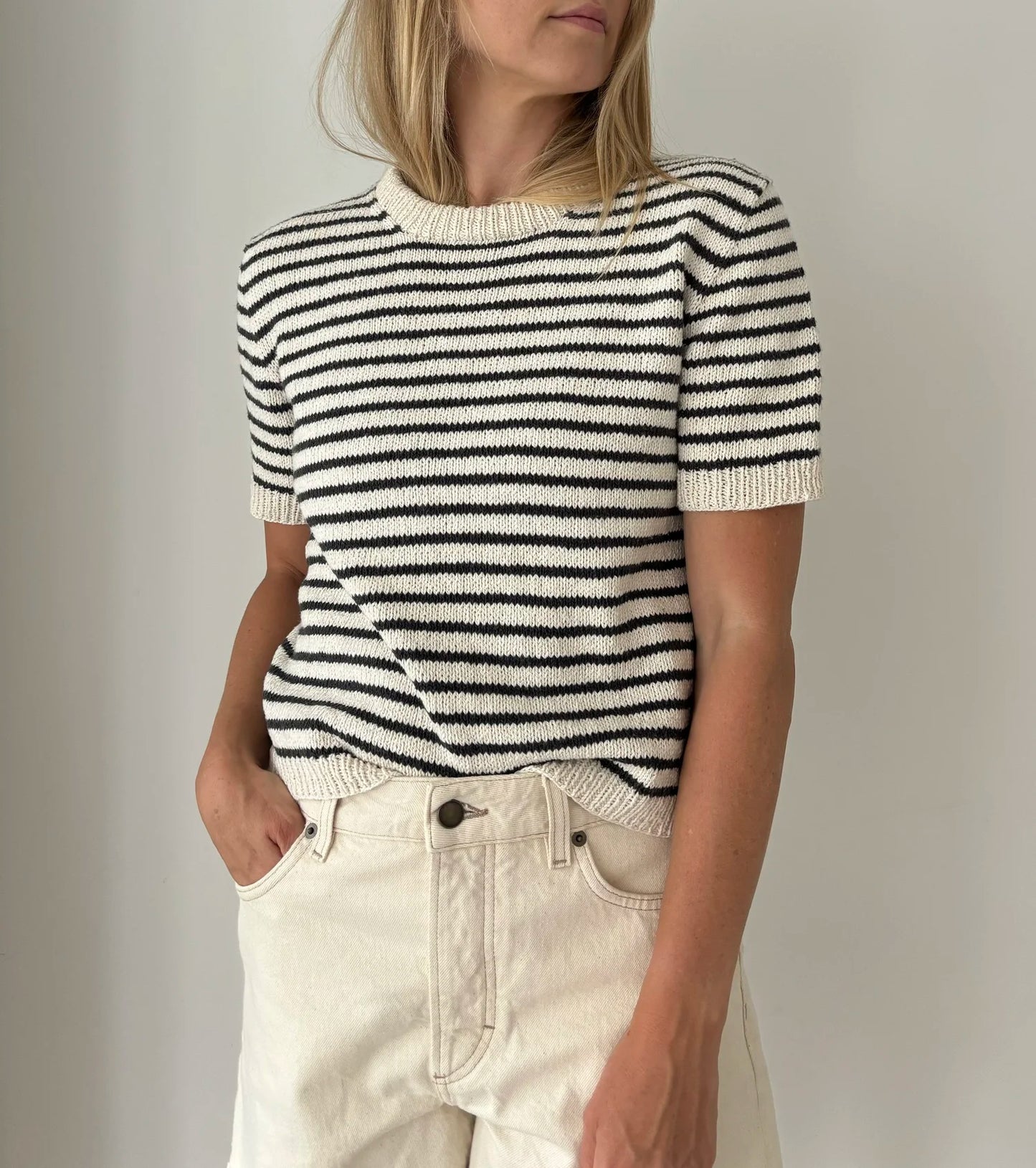 Maritime tee garnkit - stribet [Palet]