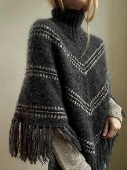 Norma Poncho garnkit [Isager Soft Fine/Tvinni]