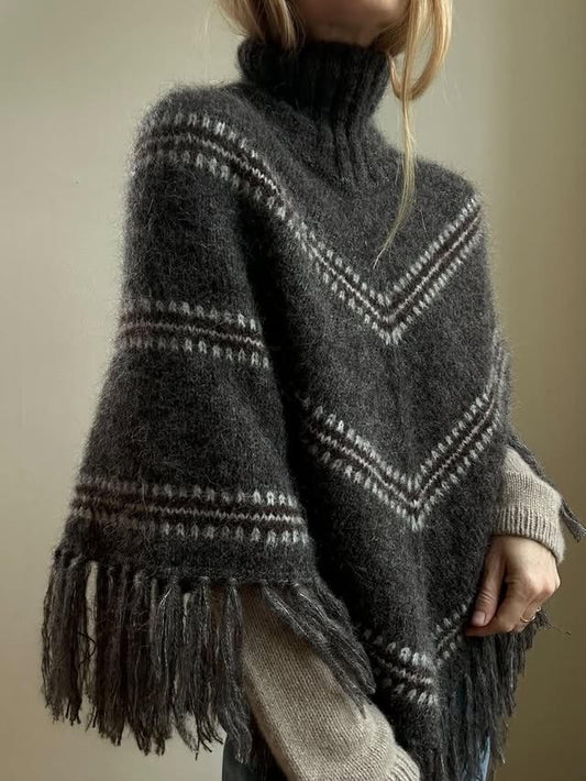Norma Poncho garnkit [Isager Soft Fine/Tvinni]