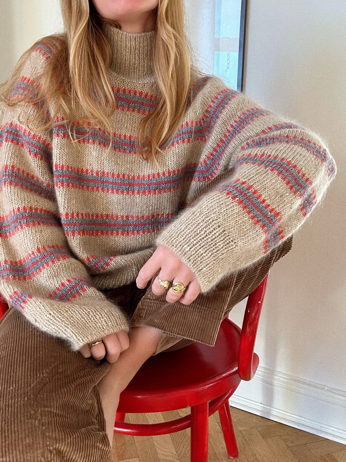 Norma Sweater garnkit [Isager Tweed/Tvinni/Isager Silk mohair]